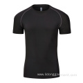 Men Running T Shirt Quick Dry Fitness Shirt